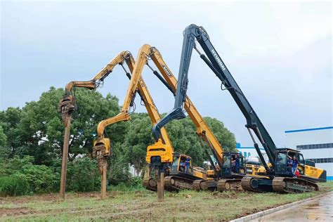 sheet pile drivers for excavators